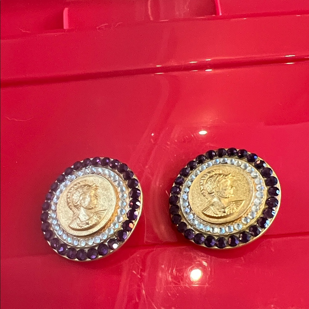 DUBIN NR clip 1980’s earrings